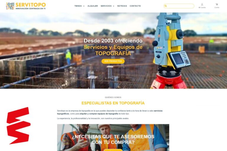 Extremsales + Servitopo: Portfolio